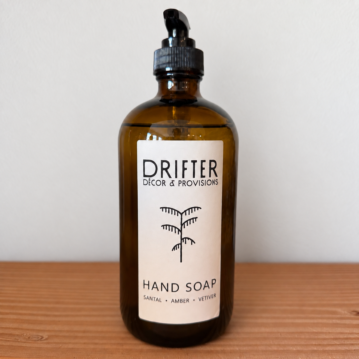Drifter Hand Soap - Santal, Amber, Vetiver