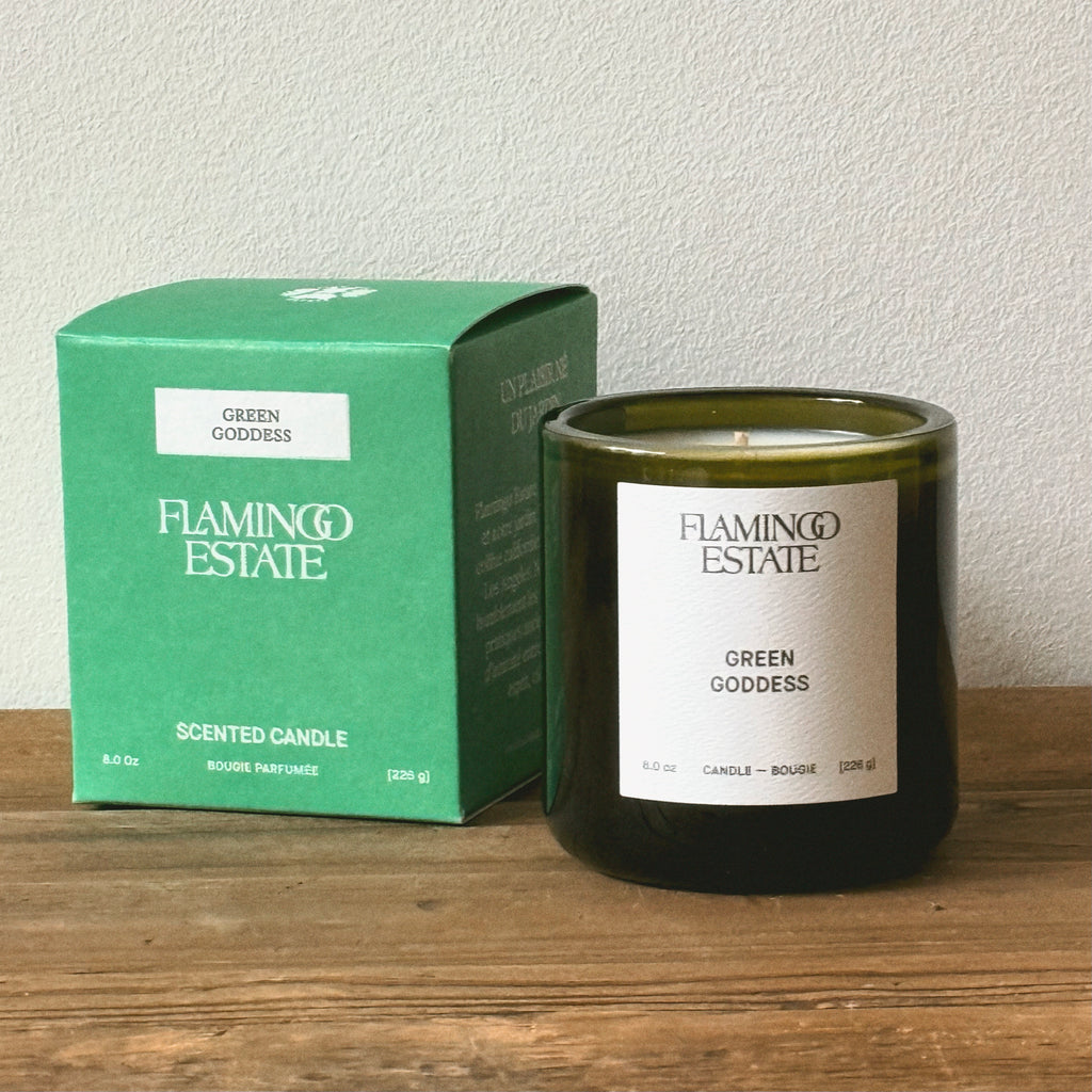 Flamingo Estate Green Goddess Candle