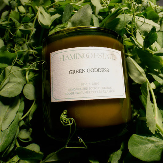 Flamingo Estate Green Goddess Candle