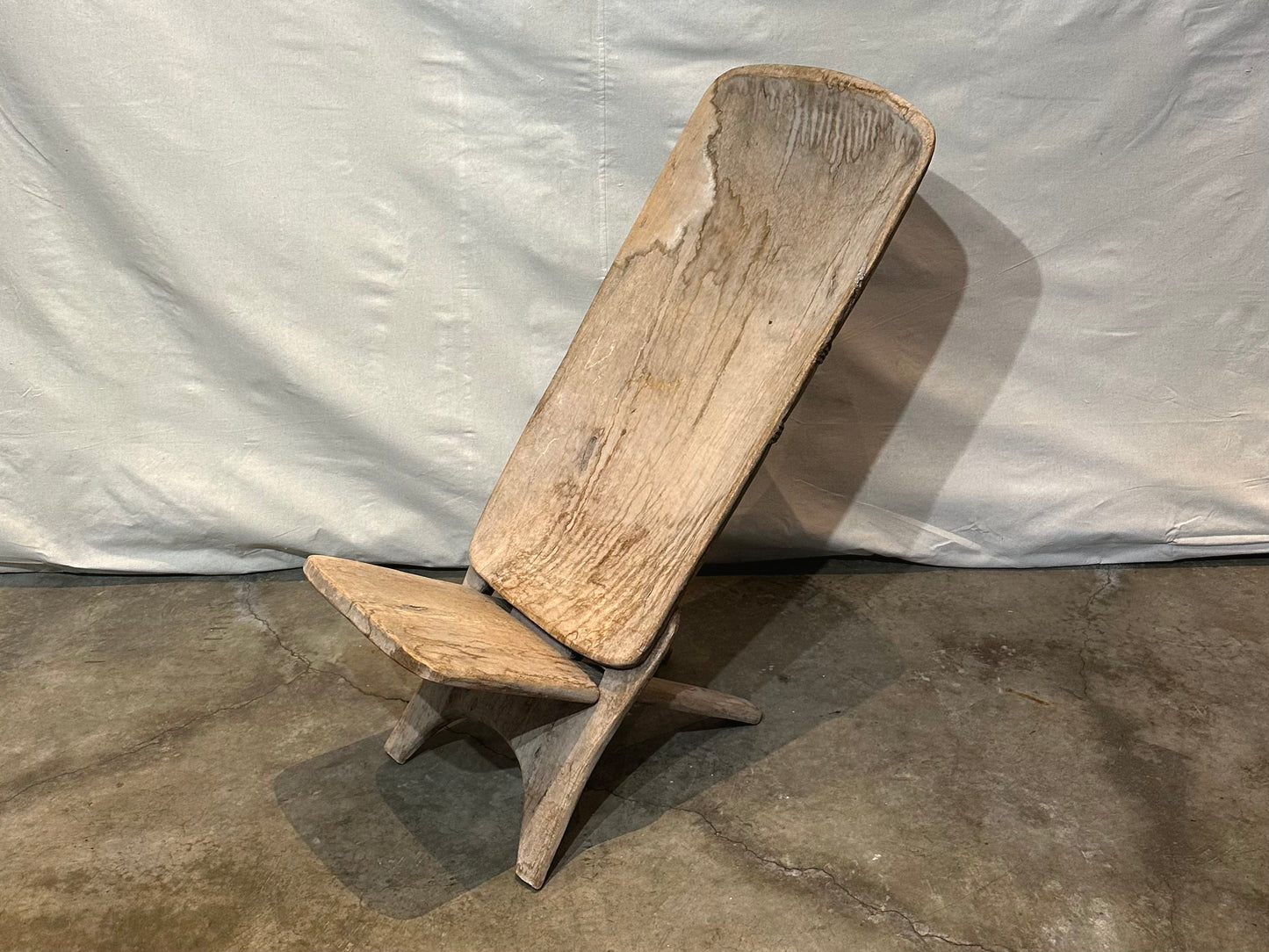 Vintage African Birthing Chair