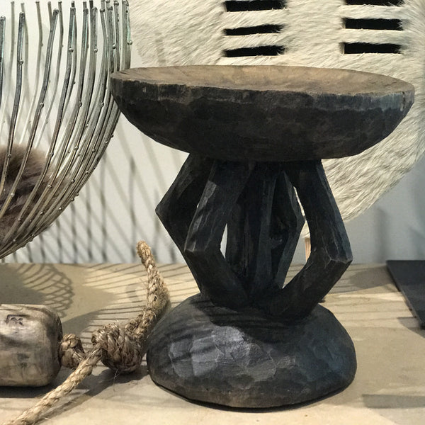Wooden Tonga Stool