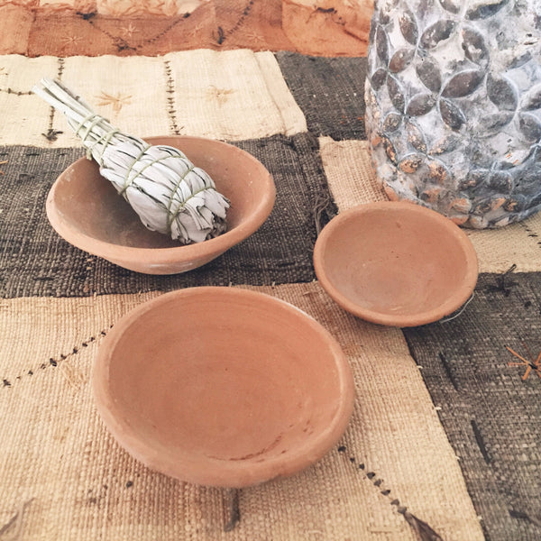 Handmade Terracotta Bowls