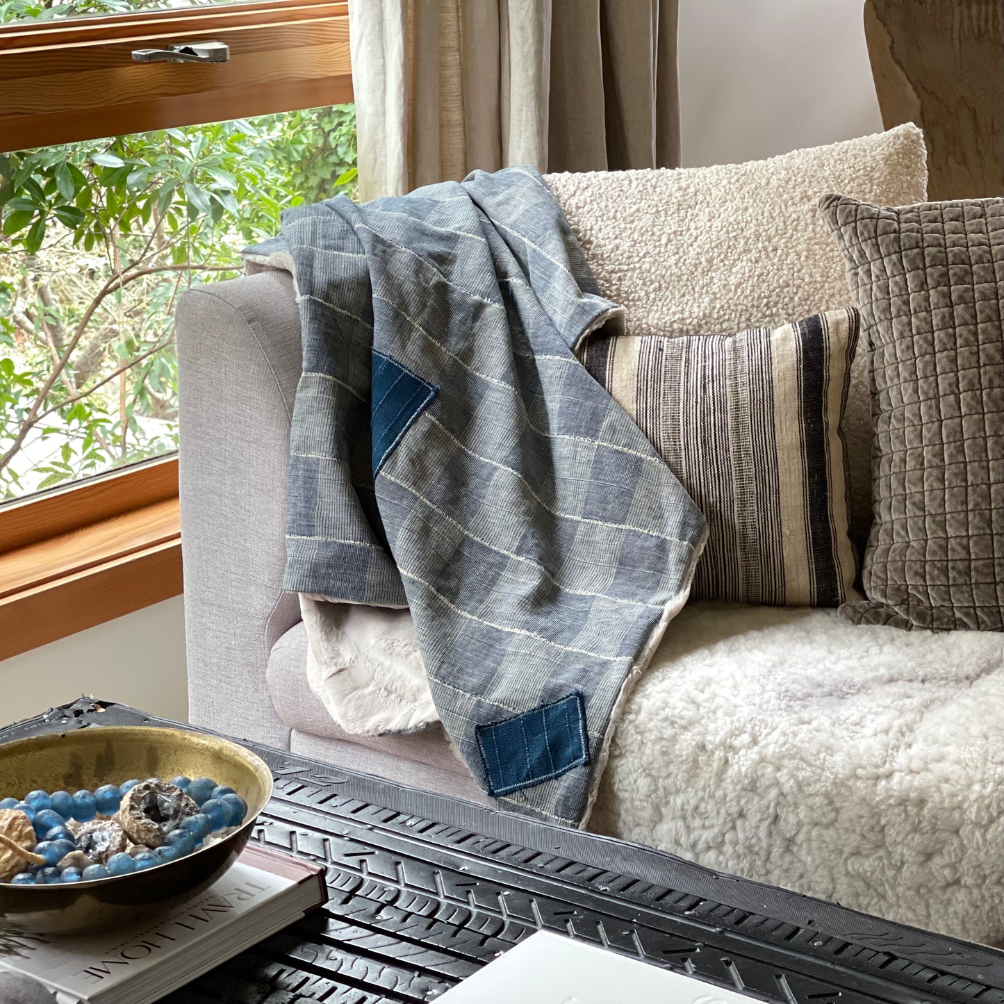 Luxe Patchwork Throws